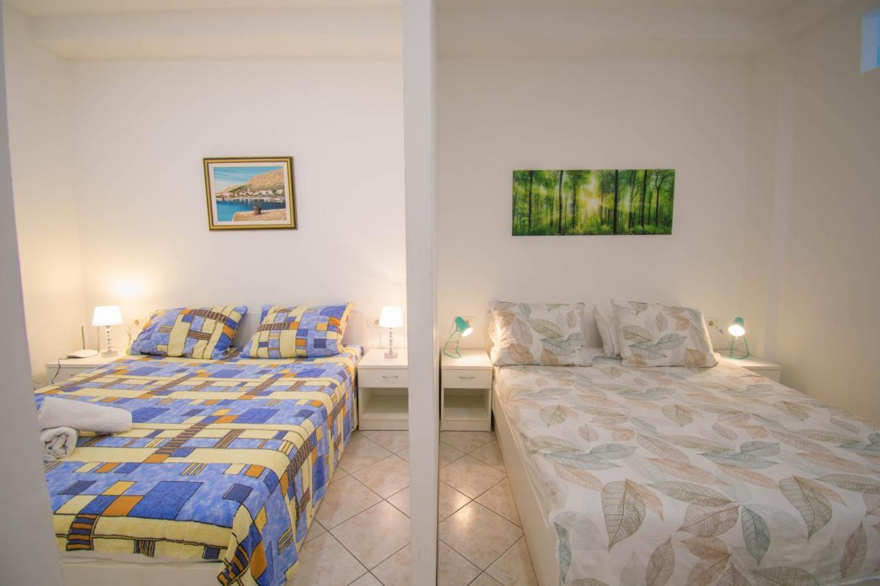 Family Apartment Manuela - Baška Voda Kültér fotó